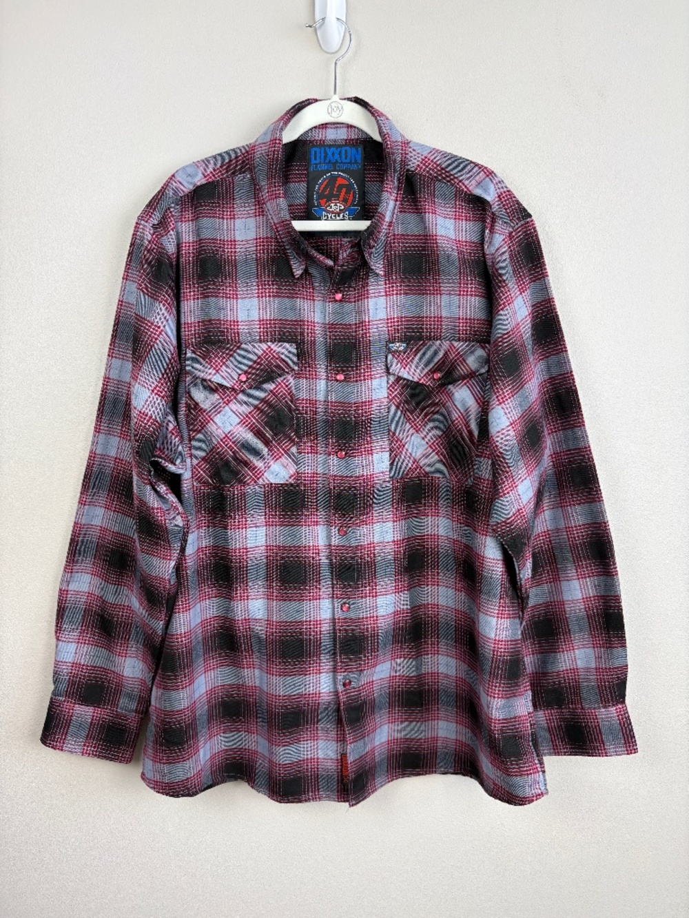 Dixxon J&P Cycles 40th Anniversary Flannel Shirt RARE - Size 2X